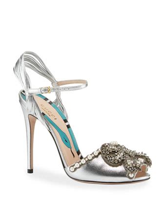 gucci allie bow sandal|Gucci 110mm Allie Bow Sandal .